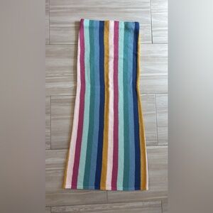 Striped Multicolor Knit Skirt